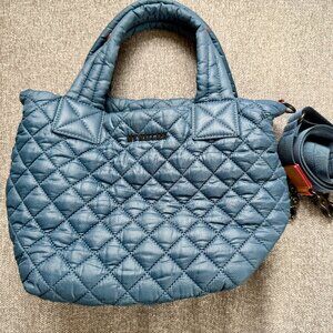 MZ Wallace | Deep Teal Mini Metro Tote Deluxe SOLD OUT